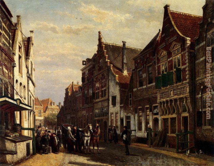 Cornelis Springer Paintings for sale